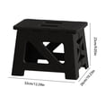 thumbnail image 3 of Folding Step Stool for Kids and Adults | Portable Non-Slip Plastic Step Stool with Heavy Duty Support | Compact Foldable Stool for Home Kitchen Bathroom Camping Outdoor Use and Extra Seating, 3 of 6