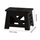 thumbnail image 3 of Folding Plastic Step Stool 32x26x23cm Heavy Duty Portable Non Slide Stool For Kids Adults Home Camping Outdoor Use, 3 of 6