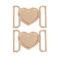 thumbnail image 1 of unbranded 2Pcs Pink Waist Belt Buckles Metal Buckles for Coat Down Jacket and Clothing Accessories, 1 of 8