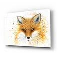 thumbnail image 2 of Epic Art 'Fox Fire' by Michelle Faber, Acrylic Glass Wall Art, 24"x16", 2 of 8