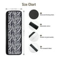 thumbnail image 3 of Refrigerator Door Handle Covers Set of 2, zebra print black white print Adjustable Non Slip Fridge Handle Covers, Appliance Handle Covers for Dishwasher Cuteness Oven Kitchen Decor, 3 of 6