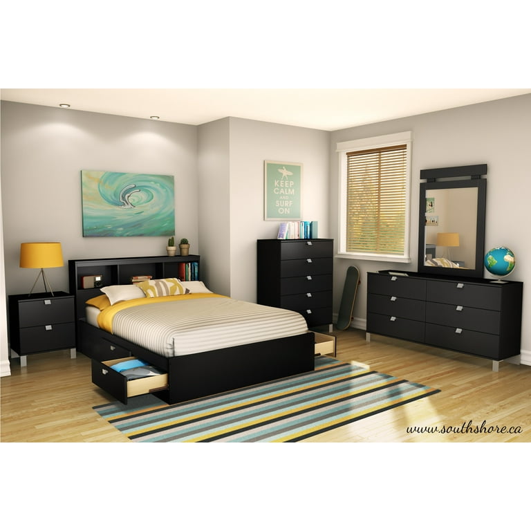 South Shore Spark 6 Drawer Double Dresser Multiple Finishes