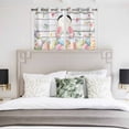 thumbnail image 3 of Easter Kitchen Curtains Window Panels, Spring Bunny Feet Eggs Floral Herb Wooden Plank Insulated Window Treatment Curtain, Grommet Curtains for Bedroom/Living Room/Bathroom, 2 Piece 52"Wx45"L, 3 of 8