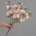 thumbnail image 5 of Guanhe Artificial Flowers Bouquet Faux Rose Stems for Wedding Arrangement, Bridal Bouquet, Centerpiece, Fake Faux Silk Flowers Christmas Clearance Gifts, 5 of 6