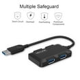 thumbnail image 3 of Wavlink 4-Port USB 3.0 Hub, High Speed Data Transfer Rate up to 5Gbps, Portable Data Hub for PC, Laptop, MacBook, Tablet, 3 of 9