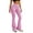 Pink, variant on Akmaiox Flare Leggings for Women, Tummy Control Stretchy High Waist Yoga Pants with Pockets, Casual Slim Wide Leg Gym Workout Gym Pants S-2XL
