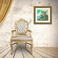 thumbnail image 3 of Johara 15x15 Gold Ornate Wood Framed with Double Matting Museum Art Print Titled - Fee du Verseau, 3 of 4