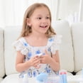 thumbnail image 6 of Kids Washable Makeup Kit for Girls, Washable Non-Toxic Simulation Makeup Set, Non-Applicable Fake Lipstick Eyeshadow Blush Pretend Play Kit, Ideal Princess Role Play Birthday Gift for Girls, 6 of 7