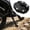 Black, variant on Motorcycle Kickstand Pad Foot Side Stand Extension Plate – Universal Bolt-On Enlarger for Cruiser Touring & Dirt Bike, Anti-Slip Wide Base Prevents Sinking on Soft Ground & Hot Pavement