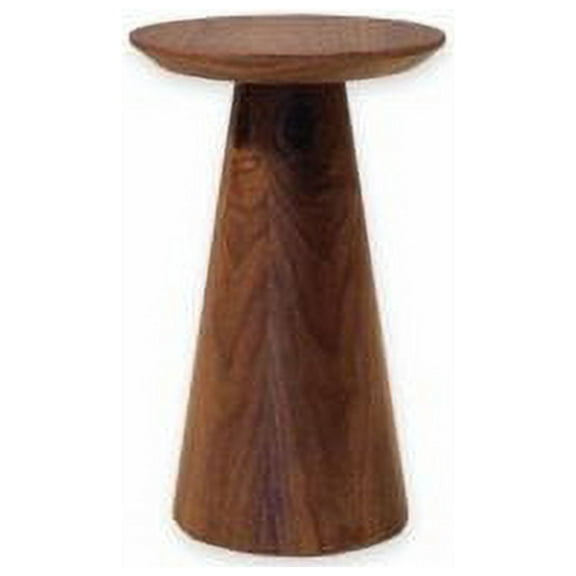 Mobital Tower Low End Table in Walnut