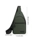thumbnail image 3 of Bolso bandolera impermeable para hombre, multifuncional, para deportes al aire libre, ocio, mochila de hombro, bandolera, 3 of 6