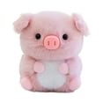 thumbnail image 2 of Pink Pig Plush Stuffed Animal - Cute Desktop Decoration Companion, Soft Table Doll for Home Office Decor, Adorable Animal Figurine Gift for All Ages, 2 of 6
