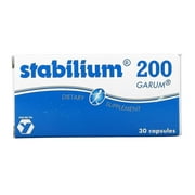 Nutricology Stabilium 200 - Natural Sleep Aids for Adults, Stress Relief Supplements, Sleep Support, Fish Oil, Vitamin A, Vitamin B6, Sleeping Pills - 30 Count