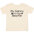 thumbnail image 3 of Inktastic My Nanny is My Bestie Boys or Girls Baby T-Shirt, 3 of 5