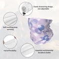 thumbnail image 3 of Neck Gaiter Face Cover Scarf, Winter With Snowflakes Soft Face Sun Mask Cover Scarf Headband Cooling Sweat Absorbing Bandanas Hiking Cycling Running, 3 of 7