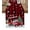 Red Black, variant on Red Truck Christmas Table Runner 36 Inches, Xmas Tree Snowflake Gifts Winter Bed Runner Dresser Scarves Tabletop for Indoor Outdoor Parties/Ceremony/Banquet, 13"x 36"