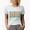 White, variant on Hawaii, America, USA or US State, Groovy Retro Wavy Text Merch Gift, White T-Shirt, Medium