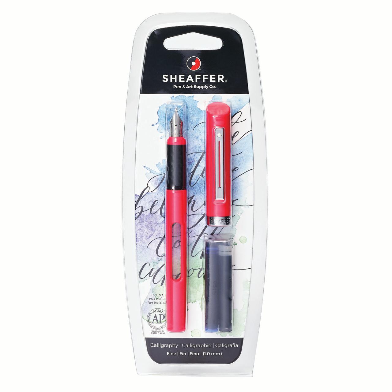 Sheaffer Viewpoint Calligraphy Pen, Fine, Pink