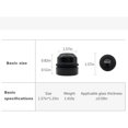 thumbnail image 4 of Raspadores de algas Limpiador de vidrio para acuarios Cepillo magnético Adecuado para pecera pequeña, Negro oso de fresa Electrónica, 4 of 6