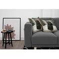 thumbnail image 3 of Ambesonne Cat Throw Pillow Cover 2 Pack, Realistic Cool Kitty Mysterious, 24", Grey and Charcoal Grey, 3 of 7