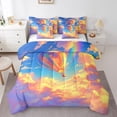 thumbnail image 1 of YST Fairy Tales 7-Piece Comforter Set, Kids Bedding, Dreamy Castle, Cute Princess, Colorful Butterflies, Rainbow Pattern, King, 1 of 6