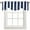 Blue, variant on Fsddascl Black Striped Tie Up Valance Curtains for Windows, Kitchen Curtains Window Treatments, Modern Farmhouse Black White Stripes Short Window Shades Valances for Bedroom Bathroom Cafe 42"x18"