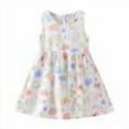 thumbnail image 4 of Favoffer Summer Girls Multicolor Floral Print Dress Round Neck Sleeveless Flowy Cute Sundress Casual Travel Photoshoot Play 1-7Y, 4 of 4