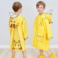 thumbnail image 2 of Imperméable pour Enfants, Poncho de Pluie 3d Dessin Animé pour Garçon Fille, 2 of 6