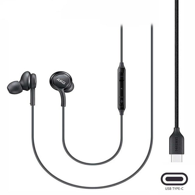 Auriculares Manos Libres Samsung USB-C Negro Universal