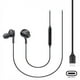 thumbnail image 1 of Auriculares Manos Libres Samsung USB-C Negro Universal, 1 of 5