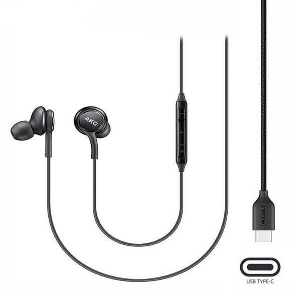 Auriculares Manos Libres Samsung USB-C Negro Universal