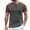 Red, variant on Color Blocked Fitness Base Shirt For Men Casual Loose Comfortable Trendy Sports Foreign Trade Business Round Neck Short Sleeved T Shirt Men’s Quick-Dry Performance T-Shirts for Gym Green L