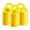Yellow, variant on MagnetPal 6 Pack of Magnets - Blue