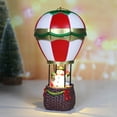 thumbnail image 1 of Adornos Navideños Luminosos, Decoración de Resina para el Hogar, Globo Aerostático de Papá , Decoración Navideña en Miniatura C, 1 of 4
