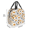 thumbnail image 3 of Disketp Dog Faces Bolsa Térmica para Almuerzo para Hombre y Mujer, Ideal para Trabajo, Senderismo y Picnic, 3 of 8