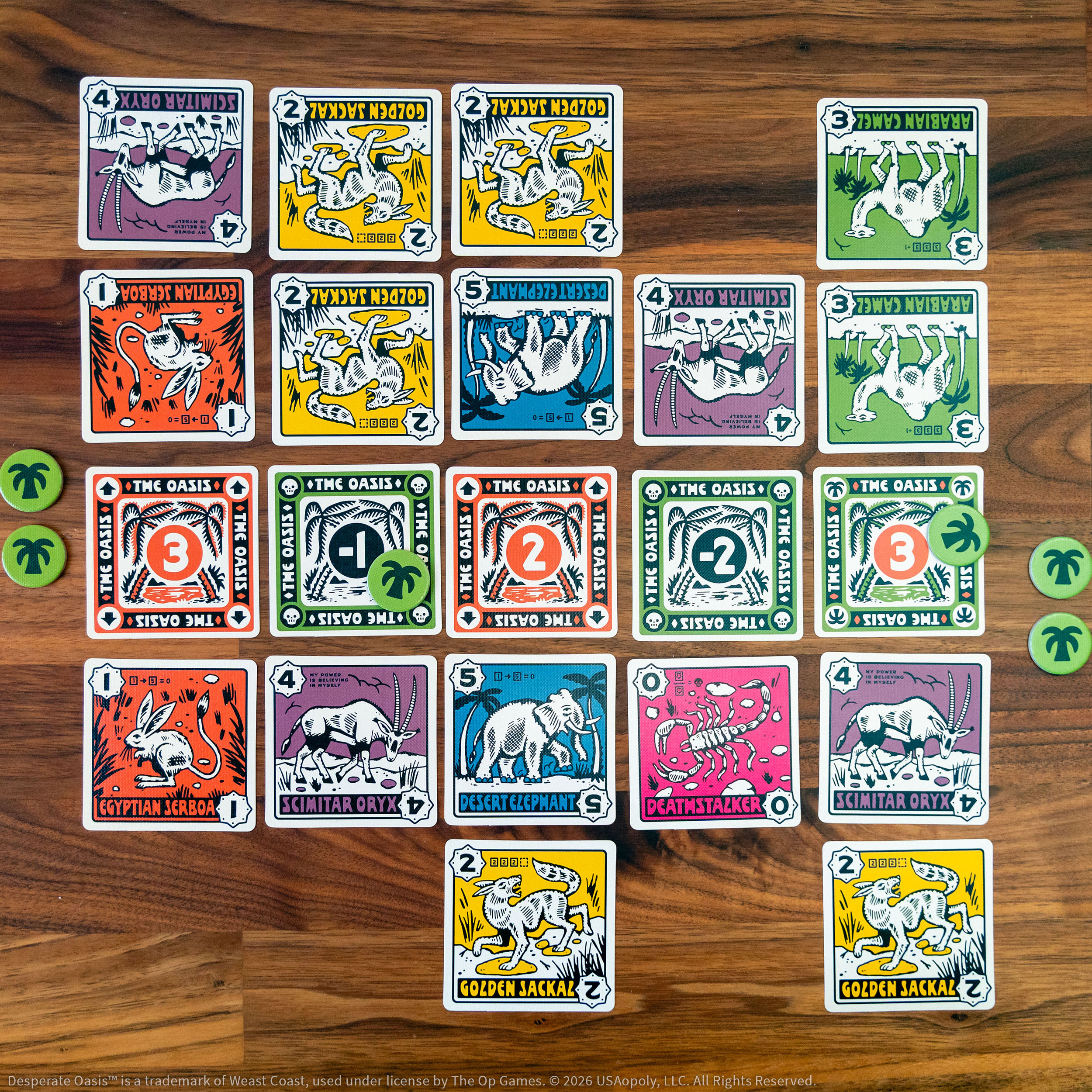 USAopoly Desperate Oasis Card Game photo 3