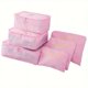 thumbnail image 1 of DEKAXID Juego de 6 cubos de embalaje premium: artículos imprescindibles de viaje ultraorganizados con compartimento impermeable, organizadores de equipaje que ahorran espacio para ropa, cosméticos y, 1 of 7