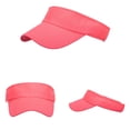 thumbnail image 2 of Fashion Women Leopard Print Sun Protection  Topless  Baseball Visor Cap, 2 of 6