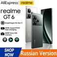 thumbnail image 2 of [Estreno mundial] Realme GT 6 5G Smartphone Procesador Snapdragon 8s Gen 3 Batería de 5500 mAh 120 W Pantalla de 6,78" 120 Hz 6000 nit NFC GT6, 2 of 5