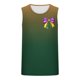 thumbnail image 3 of Camiseta sin mangas de cuello redondo para hombre, informal, a la moda, sin mangas, con estampado, cuello redondo, deportiva, de poliéster, 3 of 4