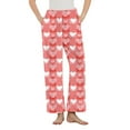 thumbnail image 5 of Lopecy-Sta Women Pajamas Bottoms Christmas Warm Pajama Sleep Pants Fleece Sleepwear with Pockets Elastic High Waisted Baggy Pajama Pants for Women, 5 of 5