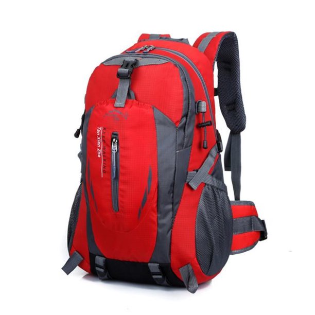 EQWLJWE 40L Outdoor Hiking Camping Waterproof Nylon Travel Luggage