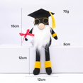 thumbnail image 2 of Seyurigaoka Graduation Gnome Decoration Scandinavian Nisse Dolls with Long Legs, 2 of 9