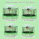 thumbnail image 3 of Aspersor de trampolín, 12 m/39,3, aspersor de trampolín, aspersor de jardín, riego de parque acuático al aire libre, accesorios de trampolín para juegos acuáticos al aire libre para niños, 3 of 5