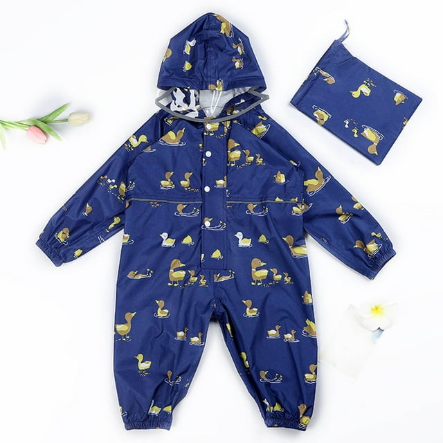 Imperméable pour Filles, Poncho de Pluie d'Extérieur pour Enfants, Veste de Pluie à Capuche Réutilisable pour Filles, Équipement de Pluie Léger pour Aventures en Plein Air