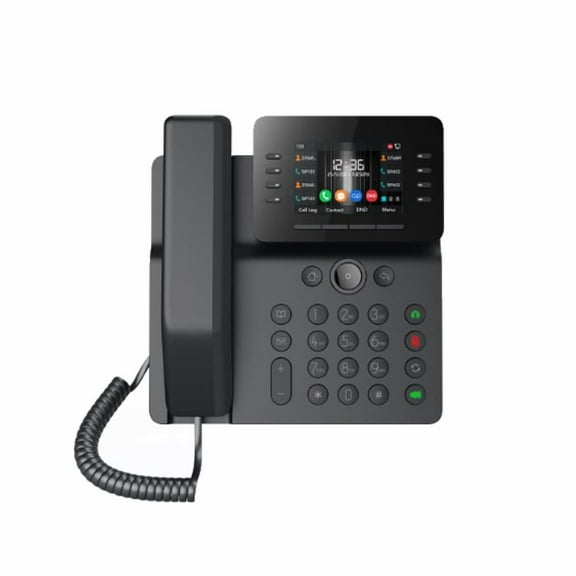 Fanvil V64 Prime Business Phone 12 SIP Lines HD Voice PoE and Dual Gigabit Ports