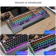 thumbnail image 4 of Real Mechanical Keyboard Metal  Key Punk Typing Keyboard E-Sports Keyboard For Computer Laptop No.3, 4 of 7