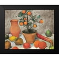 thumbnail image 2 of Stellar Design Studio 14x12 Black Modern Framed Museum Art Print Titled - Still-Life with Oranges, 2 of 5