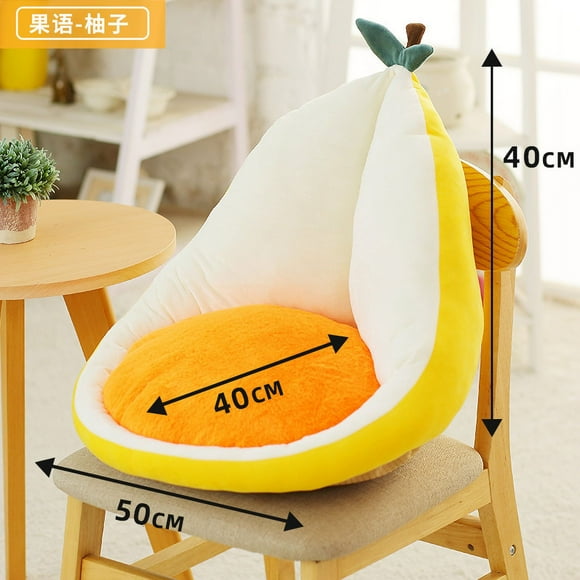Cat claw seat cushion, integrated waist support, bay window cushion, plush toy, internet celebrity Instagram, girl heart bedroom decoration, tatami