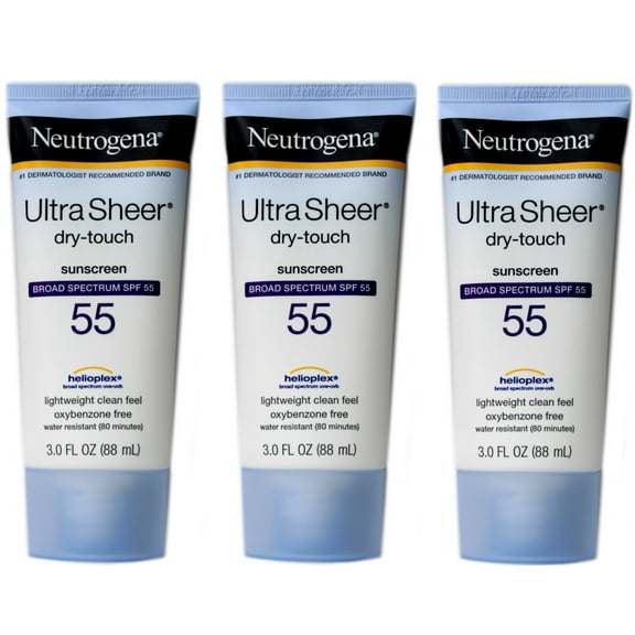 NEUTROGENA ULTRA SHEER SPF55 3OZ